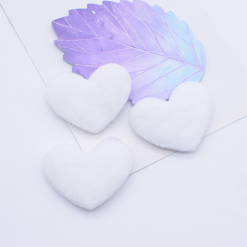 24 ชิ้น 4 * 3.2 ซม.สองด้านหนังนิ่มตุ๊กตาหัวใจ Appliques สําหรับ DIY Headwear กิ๊บติดผมตกแต่งเสื้อผ้าหมวกกางเกงขายาวเย็บแพทช์ - รูปที่ 6