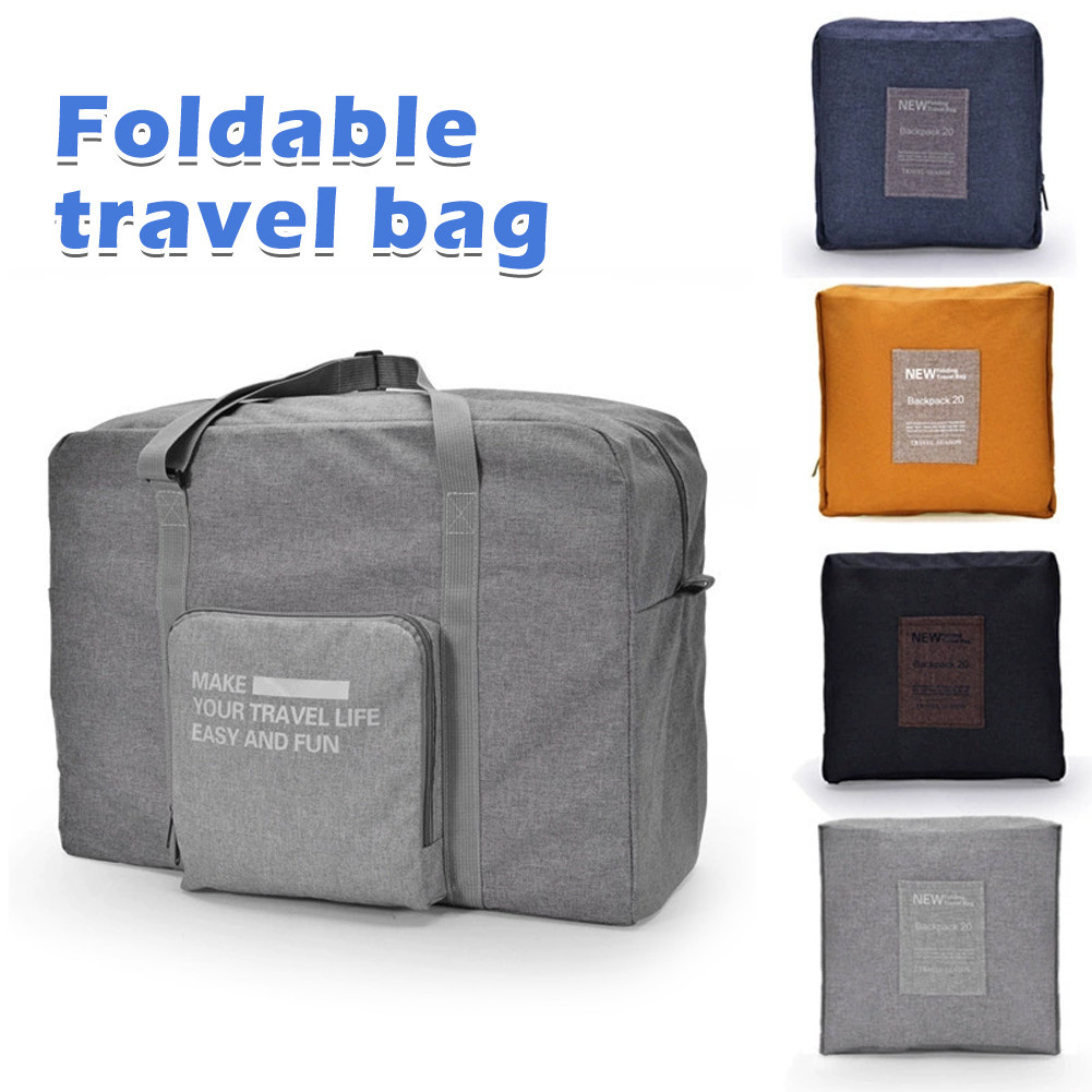 กระเป๋าเดินทางพับได้ ความจุขนาดใหญ่ กันน้ำ กระเป๋าเดินทางพกพา Travel Bag