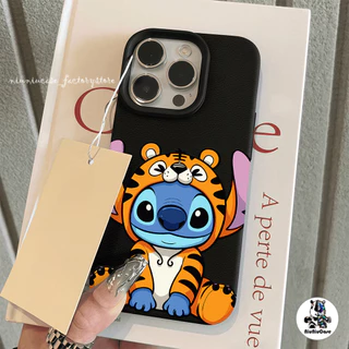 คสหนัง For iPhone 16 Pro Max iPhone 11 เคสนิ่ม สีลูกกวาด น่ารัก แมงมุม 👀 For iPhone15 14 13 12 Pro max XS XR 7 8 Plus