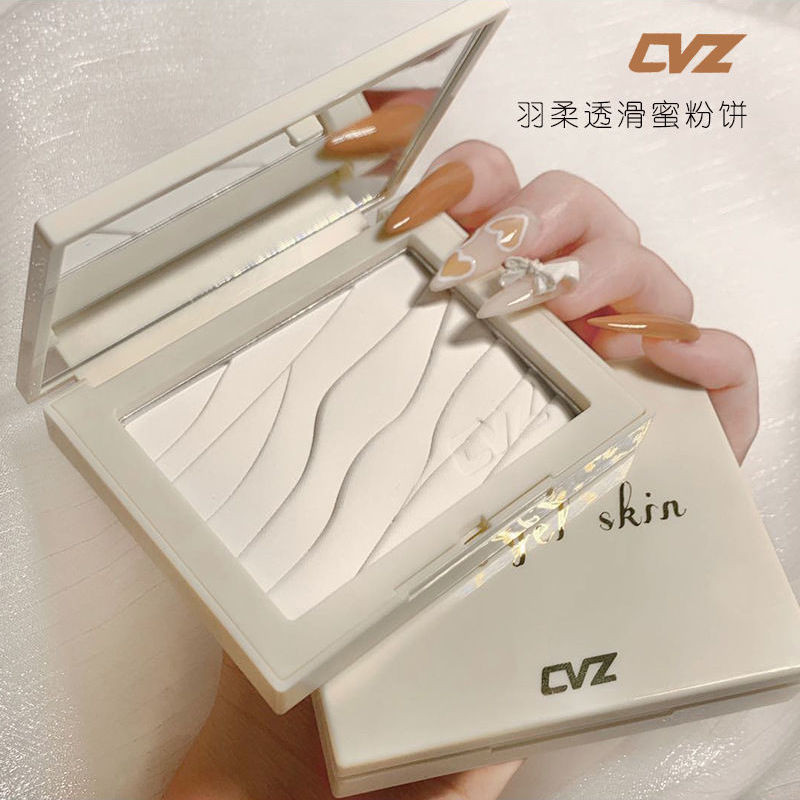 ล.ประวัติย่อ ขนนกเรียบใสแป้งฝุ่นชุดแต่งหน้าเคลือบแป้งฝุ่นไม่ง่ายที่จะแยมผงไฮไลท์นักเรียนสามมิติแผ่นค