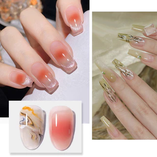 【Local】BORN PRETTY 10ml Blooming Gel ล้างสีน้ําเจลยาทาเล็บสําหรับ Spreading Effect Marble Soak off Uv LED เจลเคลือบเงาเล็บ DIY