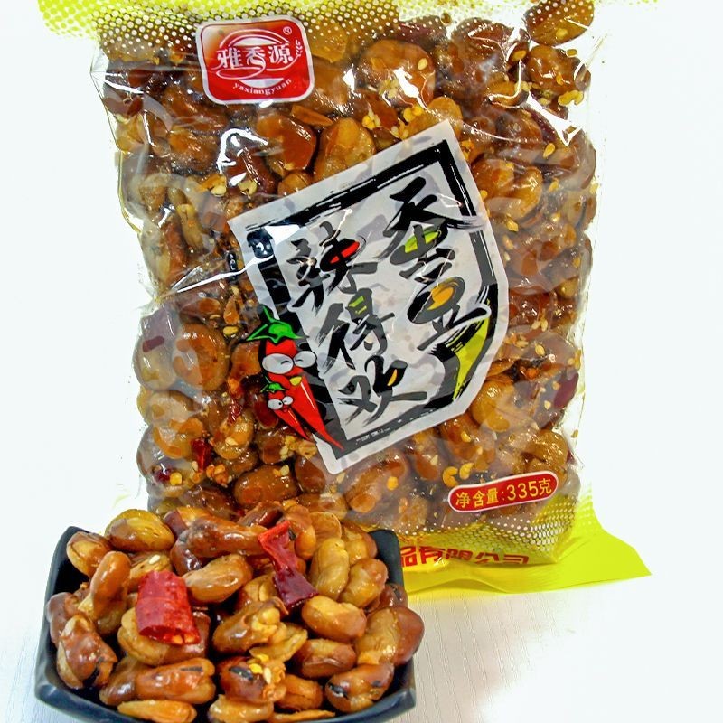 2888 คนสรรเสริญ Yaxiangyuan ถั่วกว้างรสเผ็ด 120g/335g/2888 คนสรรเสริญ Yaxiangyuan ถั่วกว้างรสเผ็ด 12