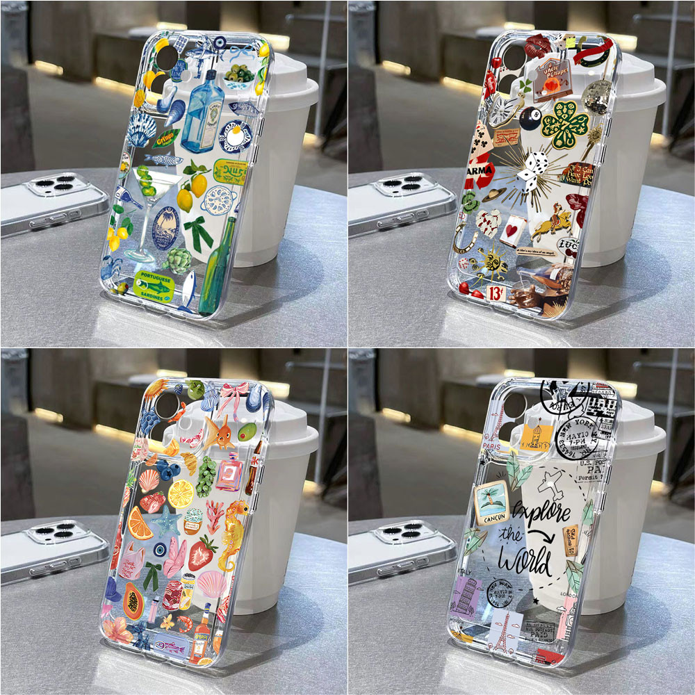 Soft TPU เคส For Samsung S26 Ultra A57 5G A37 A55 A56 A16 A06 A05s A17 A07 S25 S24 A36 A05 A15 A12 A14 A54 A53 A52 A33