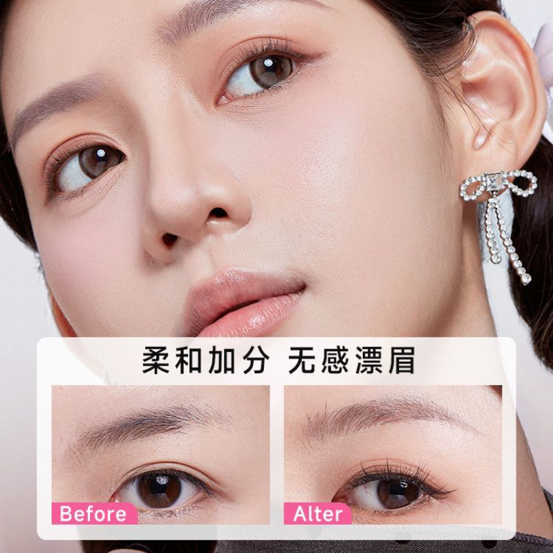 ROCK SWEET ครีมย้อมคิ้ว ธรรมชาติ สามมิติ กันน้ำ กันเหงื่อ ติดทนนาน - รูปที่ 6