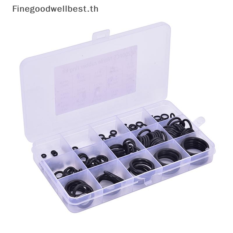 FBTH 200 ชิ้น/เซ็ต O แหวนชุด hydrolock ยาง O-Rings เครื่องซักผ้าปะเก็นซีล Assortment ร้อน