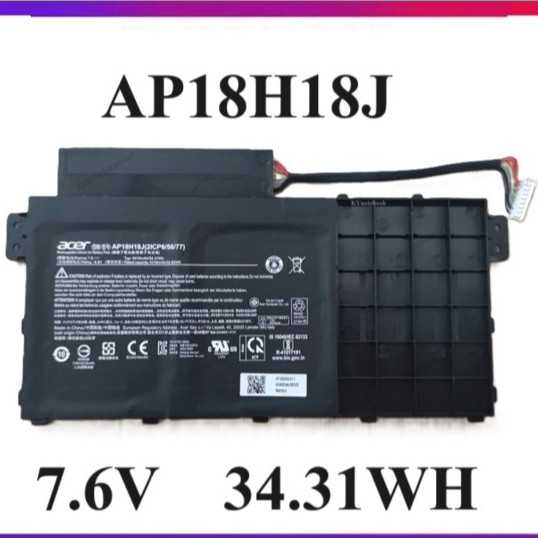 แบตเตอรี่ ของแท้ Acer Spin 3 SP314-53, SP314-53N Series AP18H18J