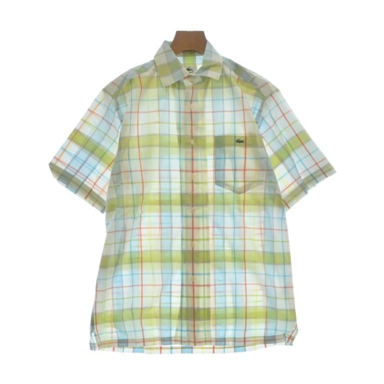 LACOSTE เสื้อลาคอส สีขาวเหลืองแดงเขียว ส่งตรงจากญี่ปุ่น มือสอง
