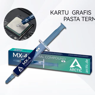 Arctic MX-4/MX-5/MX-6ซิลิโคนนำความร้อน CPU GPU ลดร้อนสูงสุด 20°C 4g/8g*แถมฟรี ไม้ปาด*Thermal Compound Paste for all