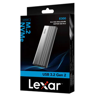 LEXAR LPAE300 M.2 SSD Enclosure Externa (กล่องสำหรับแปลงเอสเอสดี) USB 3.2 Gen 2 : LXR-LPAE300
