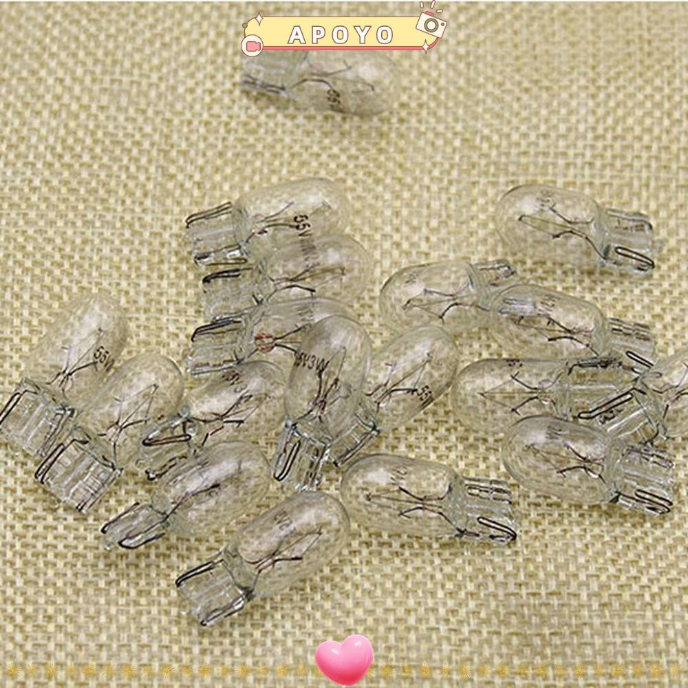 หลอดไฟรถจักรยานยนต์ 10 ชิ้น สีขาว/แดง เข้ากับระบบ 12V และ 48V