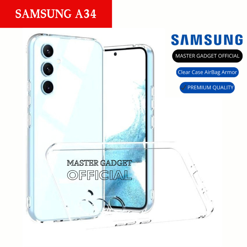 เคสใส AirBag Armor Samsung A34 Samsung A34 5G Softcase Bening