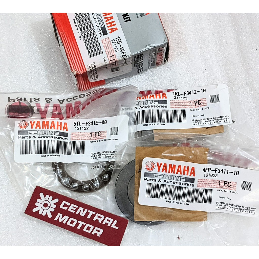 คอพวงมาลัยล่าง RXS RXK RX King RXKing Nmax Turbo Neo Fizr Algae ของแท้ Yamaha 156-WF234-00