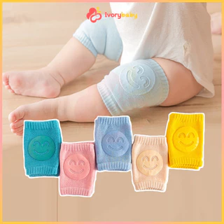 IVORYBABY สนับเข่ามีปุ่มกันลื่น สนับเข่าเด็ก ผ้านิ่ม ปกป้องเข่าสำหรับเด็กหัดคลาน