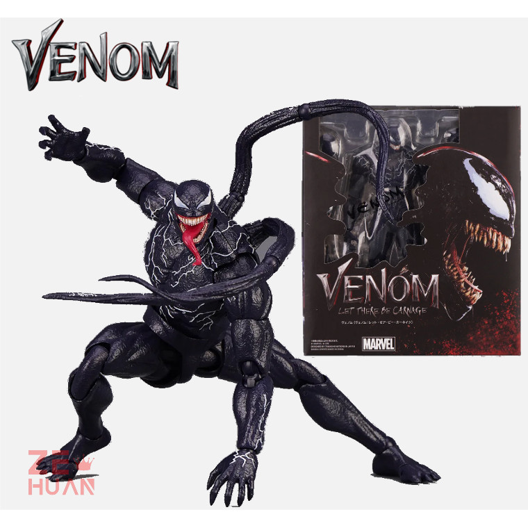 18 ซม.SHF Marvel Avengers Venom 3 Action Figure ของเล่นของขวัญ