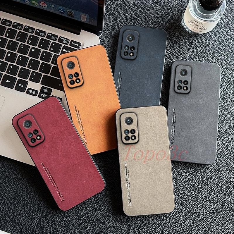 เคส Xiaomi 10T Pro เคสโทรศัพท์หนังธุรกิจสีทึบ YBP