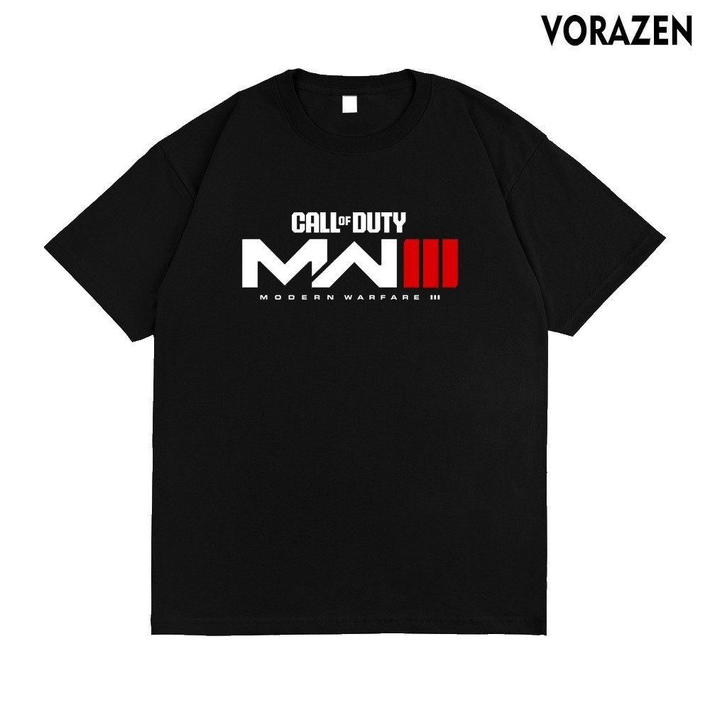 T-Shirtเสื ้ อยืด CALL OF DUTY MODERN WARFARE III GAME T-SHIRT เสื ้ อยืดคุณภาพระดับพรีเมียม S-5XL