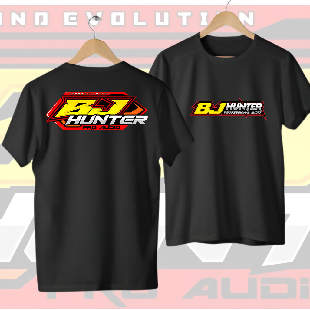 เสื้อยืด BJ HUNTER PRO AUDIO