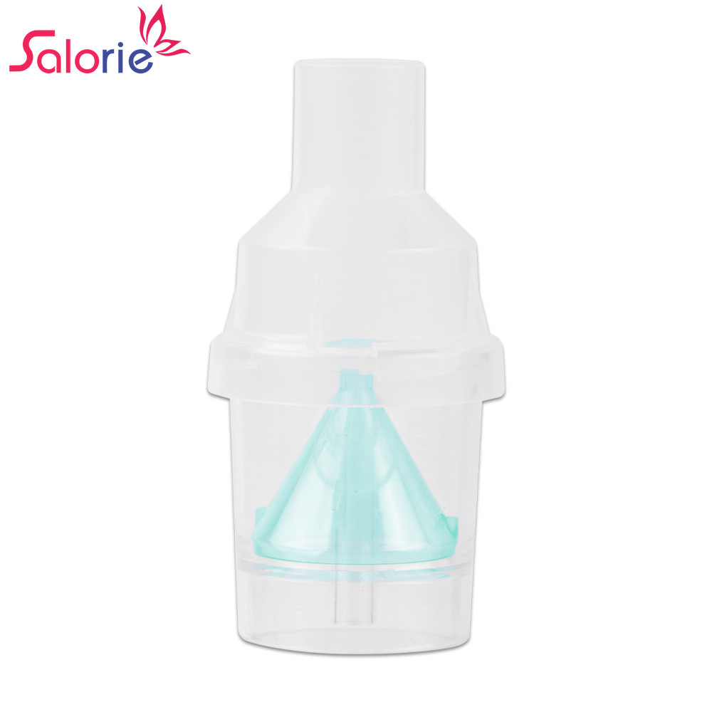 Salorie 6ML Atomized ถ้วยเด็กผู้ใหญ่ Universal Nebulizer ถ้วยเครื่องอัดอากาศเครื่องช่วยหายใจภูมิแพ้ Inhaler อุปกรณ์เสริม