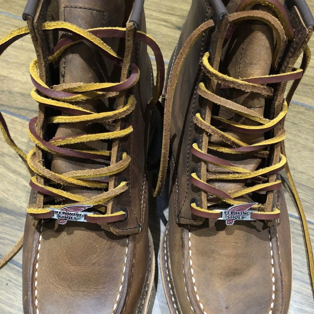 Red Wing REDWING REDWING ป้ายปีก เชือกผูกรองเท้าโลหะ หัวเข็มขัดตกแต่ง Niche-02