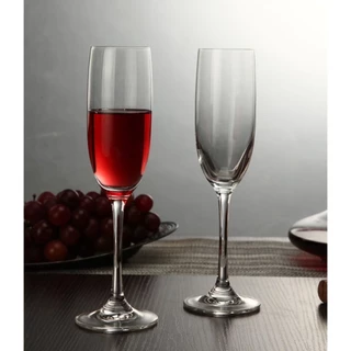 แก้วแชมเปญ CHAMPAGNE แก้วไวน์ สวยหรูหรา ขนาด185 ml แก้วมีก้าน