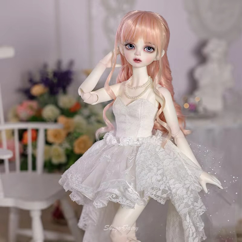 Shuga Fairy 1/4 Satani ตุ๊กตา BJD สไตล์เจ้าหญิง Bra กระโปรงสั้นสําหรับ Ball Gowns เพลงในฤดูร้อน Jointed ตุ๊กตาของขวัญ