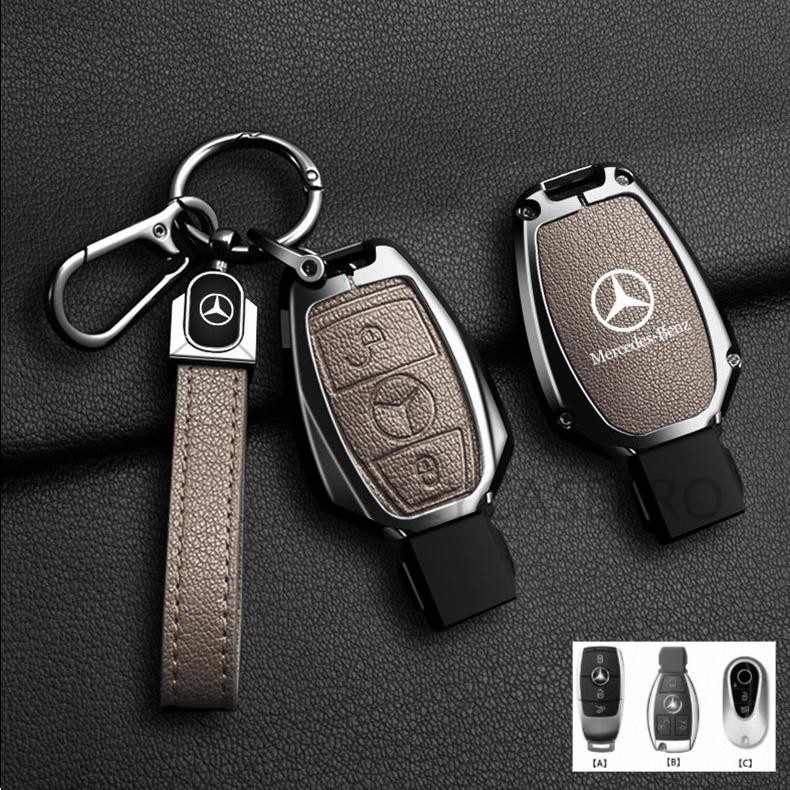 ล้อแม็กรถยนต์กุญแจรีโมทที่ครอบคลุมกรณีผู้ถือเชลล์สำหรับ Mercedes Benz Maybach S580 A-B-C-M-CLA-CLS-E