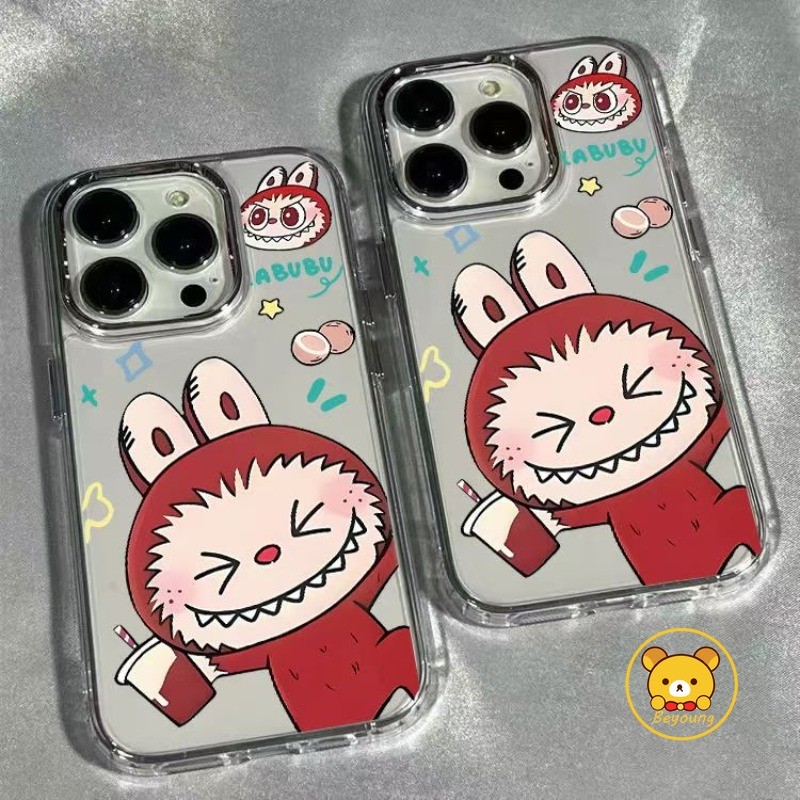น่ารักการ์ตูน Labubu เคสโทรศัพท์สําหรับ Realme C61 C67 C65 C55 C53 C51 C35 C33 C30 C25S C25Y C25 C21