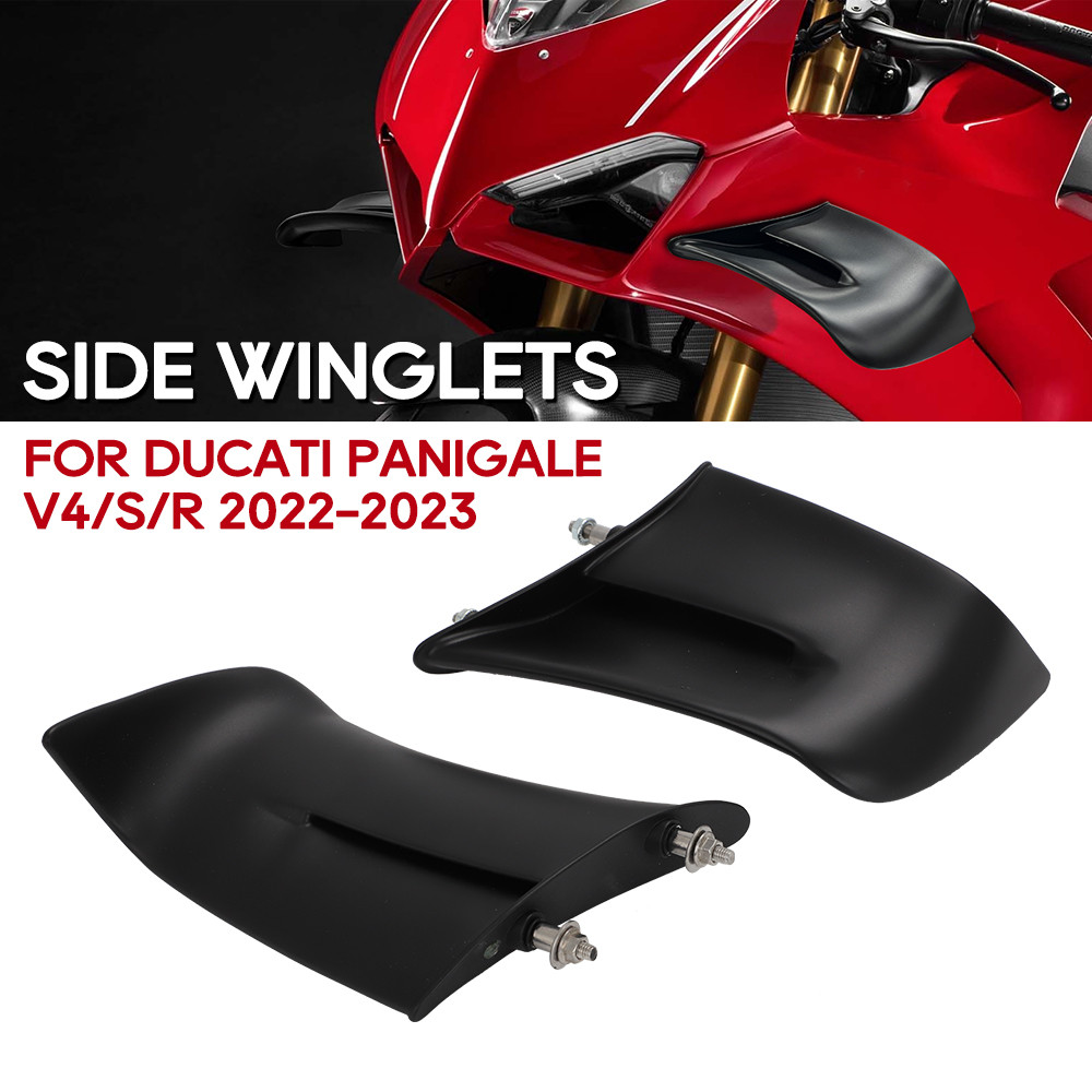 YMotorcycle Winglets Air Deflector For Ducati Panigale V4 V4S V4R SP 2022 2023 Aerodynamics Fairing 