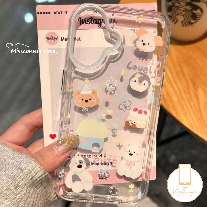Creative หมีน่ารัก Puppy Penguin Bow ดอกไม้สําหรับ Redmi 14C 12C 13 10A 13C 10C 9T 10 A3 9 9C 9A 12 A1 A2 หมายเหตุ 13 9 11 10s 11s 11s 10 12 8 Pro Max Poco X5 X6 M3 ไมล์ 11 12 เล็กน้อย