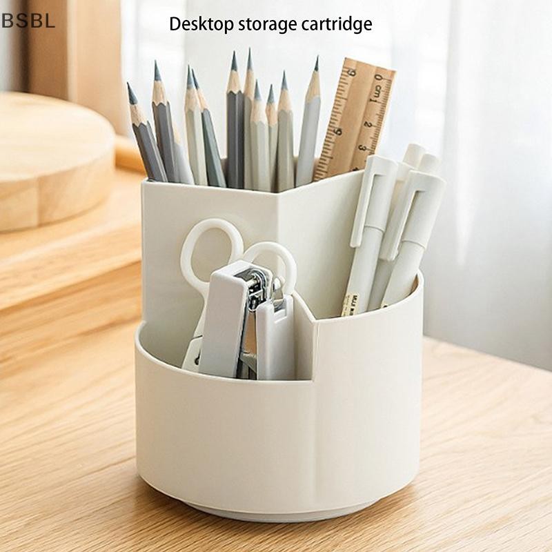 Bsbl สีขาว Division และ Layering Rotag ดินสอ Office Desktop al เก็บเครื่องเขียนอุปกรณ์เครื่องมือความงาม BL