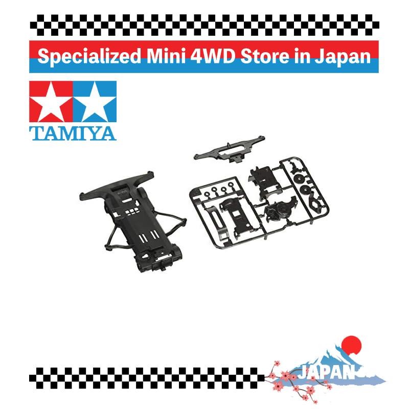 Tamiya (TAMIYA) Mini 4WD ผลิตภัณฑ์โครงการพิเศษ ชุดแชสซี Super FM เสริมคาร์บอน 95239
