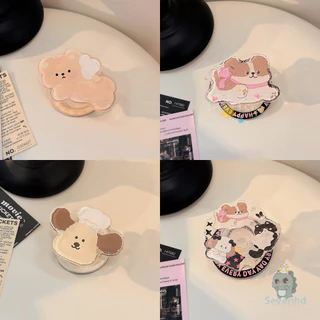 Ins สไตล์แฟชั่นน่ารัก Cratoon ที่วางโทรศัพท์แม่เหล็กสําหรับเคสโทรศัพท์รูปแบบน่ารักลูกสุนัขต่างๆลูกแมว Creative Bracket สําหรับฝาครอบแม่เหล็กป้องกันทั้งหมด