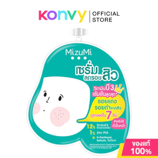 Mizumi มิซึมิ ผลิตภัณฑ์ดูแลผิวหน้า (Acne Gel/Acne Clay/Acne Serum/Aha Bha/Acne Repair Serum/UV Serum)