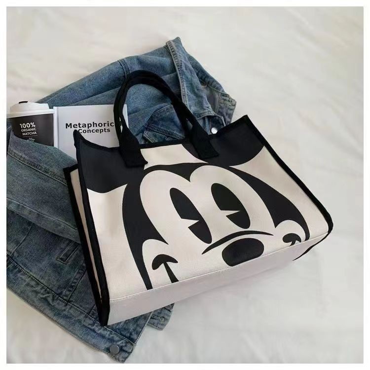 กระเป๋าสะพายไหล่ ขนาดใหญ่ จุของได้เยอะ ลายการ์ตูน #BAG031