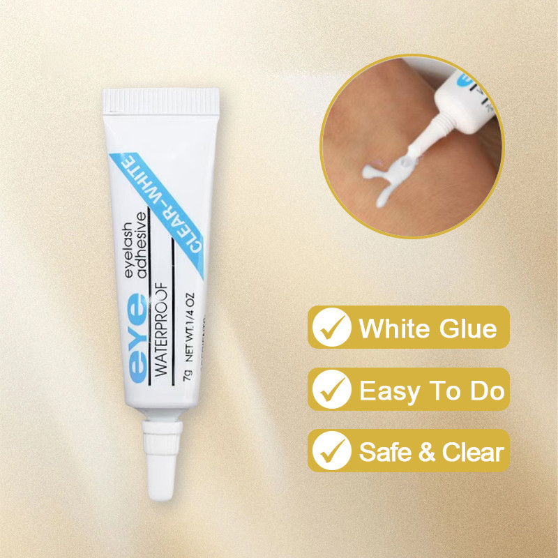 ส่งไว กาวต่อขนตาถาวร ขาว ขนตาปลอม Glue 4g. แห้งไว ไม่แสบตา กาวติดขนตา กาวติดขนตาปลอม