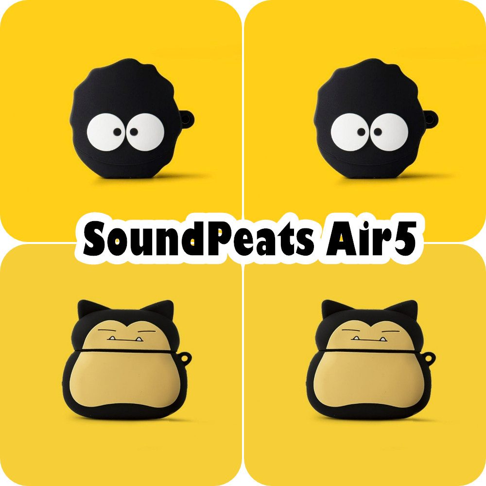 READY STOCK!นําไปใช้กับ SoundPeats Air5 เคส Case เคสหูฟัง การ์ตูนชุดนวัตกรรม ซิลิโคนนุ่ม NO.1