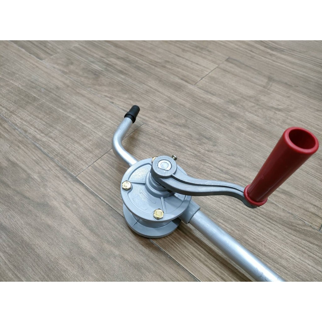 มือหมุนน้ำมัน (สีเทา) ยาว 57ซม. จำนวน 1 ชุด  มือโยกน้ำมัน ตัวดูดน้ำมัน ตัวปั้มน้ำมัน คันโยกน้ำมัน แท้ - รูปที่ 2