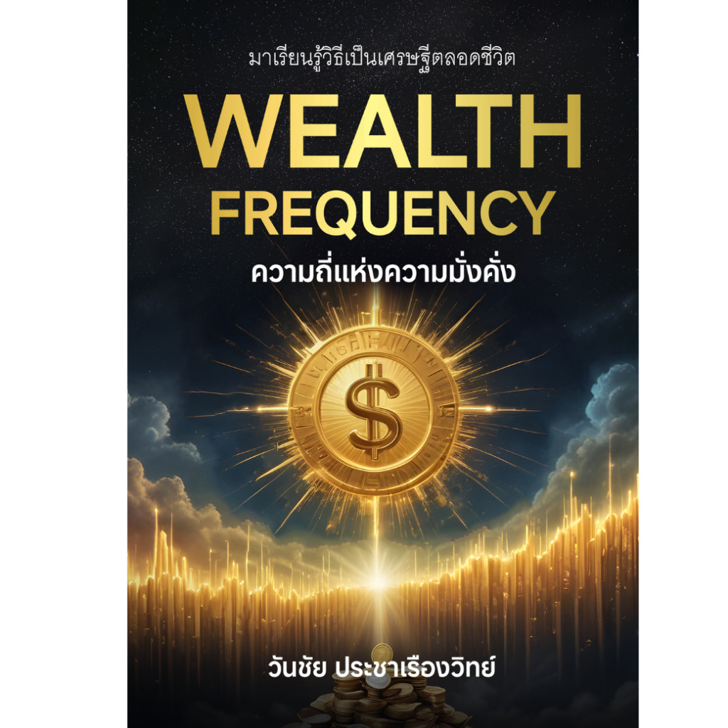 หนังสือ "Wealth Frequency" - ความถี่แห่งความมั่งคั่ง โดย CoachWanchai หนังสือออกใหม่! (พรี-ออเดอร์)