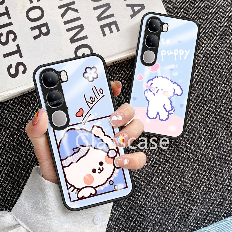 ปลอกสําหรับvivo Y200 Y100 Y19s Y17s Y 200 Y 19s VivoY200 VivoY19s Y19 Sเคสโทรศัพท์การ์ตูนน่ารักแฟชั่นผิวรูปแบบAnti-Fallปลอกเลนส์ป้องกันนุ่มกันกระแทกปกหลัง