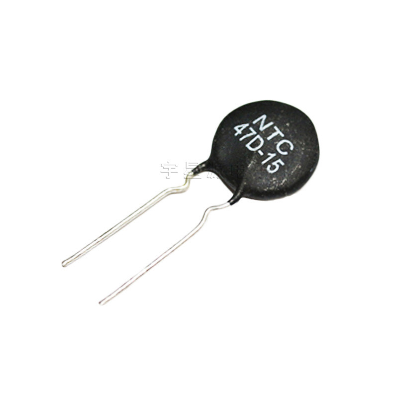 Ntc47d-15 Thermoresizertor NTC 47D-15 ตัวต้านทานปลั๊กอินตัวต้านทานอุณหภูมิเชิงลบ 47D