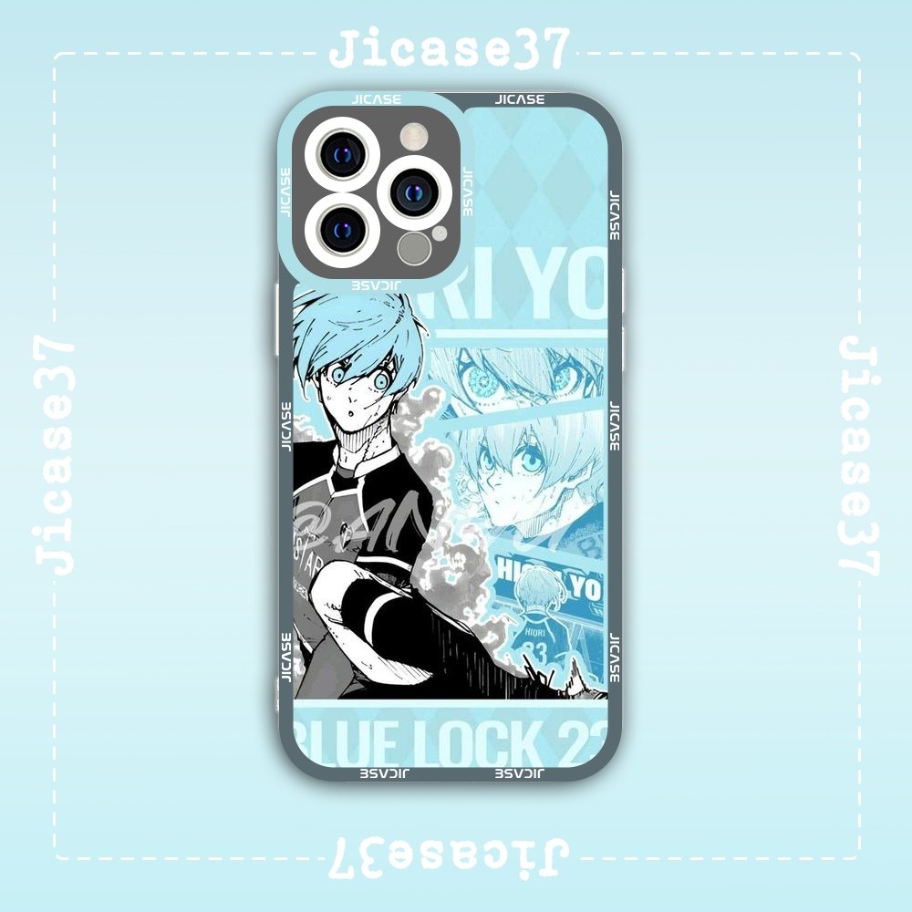 เคส iPhone Square Edge Samsung Xiaomi Oppo Anime Blue lock ตัวละคร Hiori