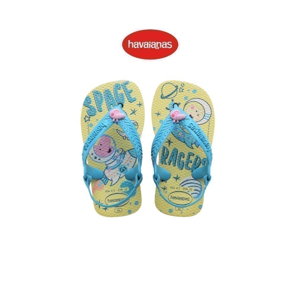 HAVAIANAS รองเท้าแตะเด็ก Baby Peppa Pig Flip Flops Beige 41459800121B_F3CMXX