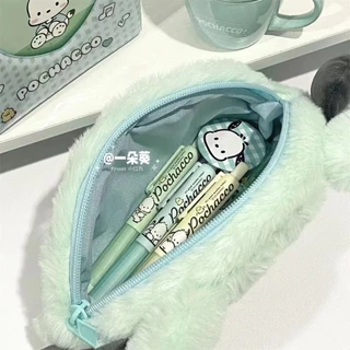 พร้อมส่งจากไทย กระเป๋าดินสอ ลายการ์ตูน ขนนุ่มน่ารักๆ จุของได้เยอะ ขนาดใหญ่
