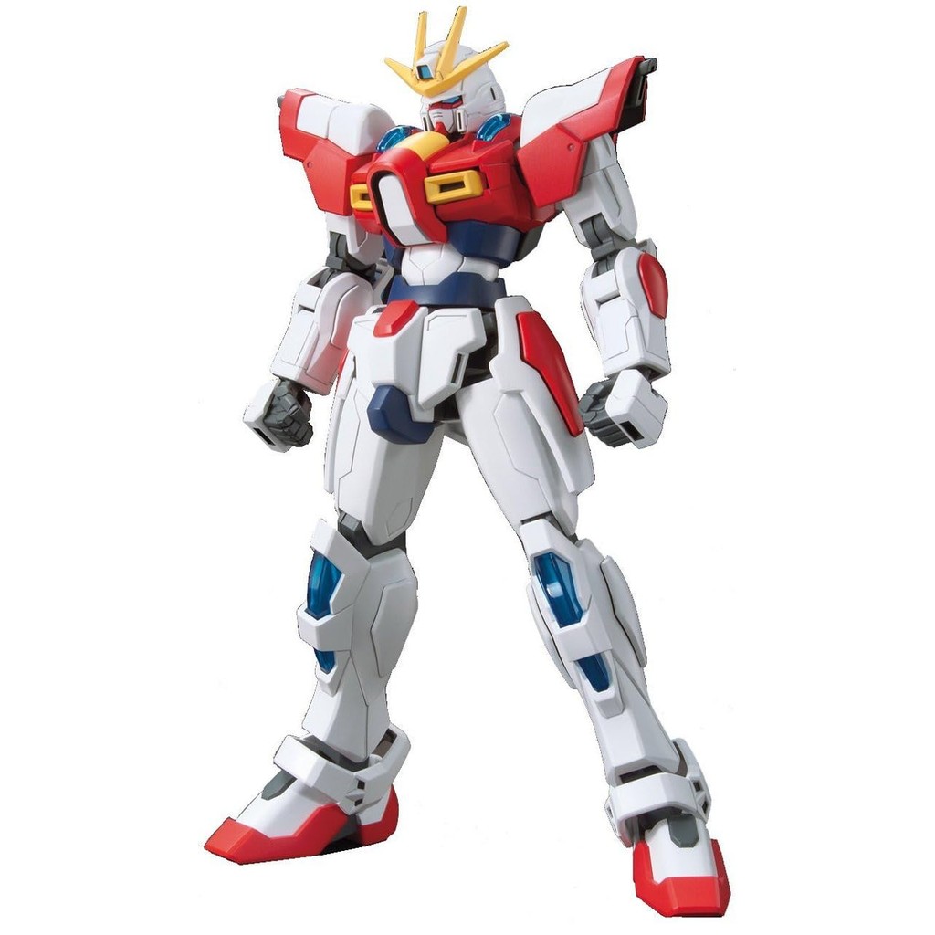 BANDAI SPIRITS HGBF Gundam Build Fighters Try Build Burning Gundam โมเดลพลาสติกรหัสสีขนาด 1/144