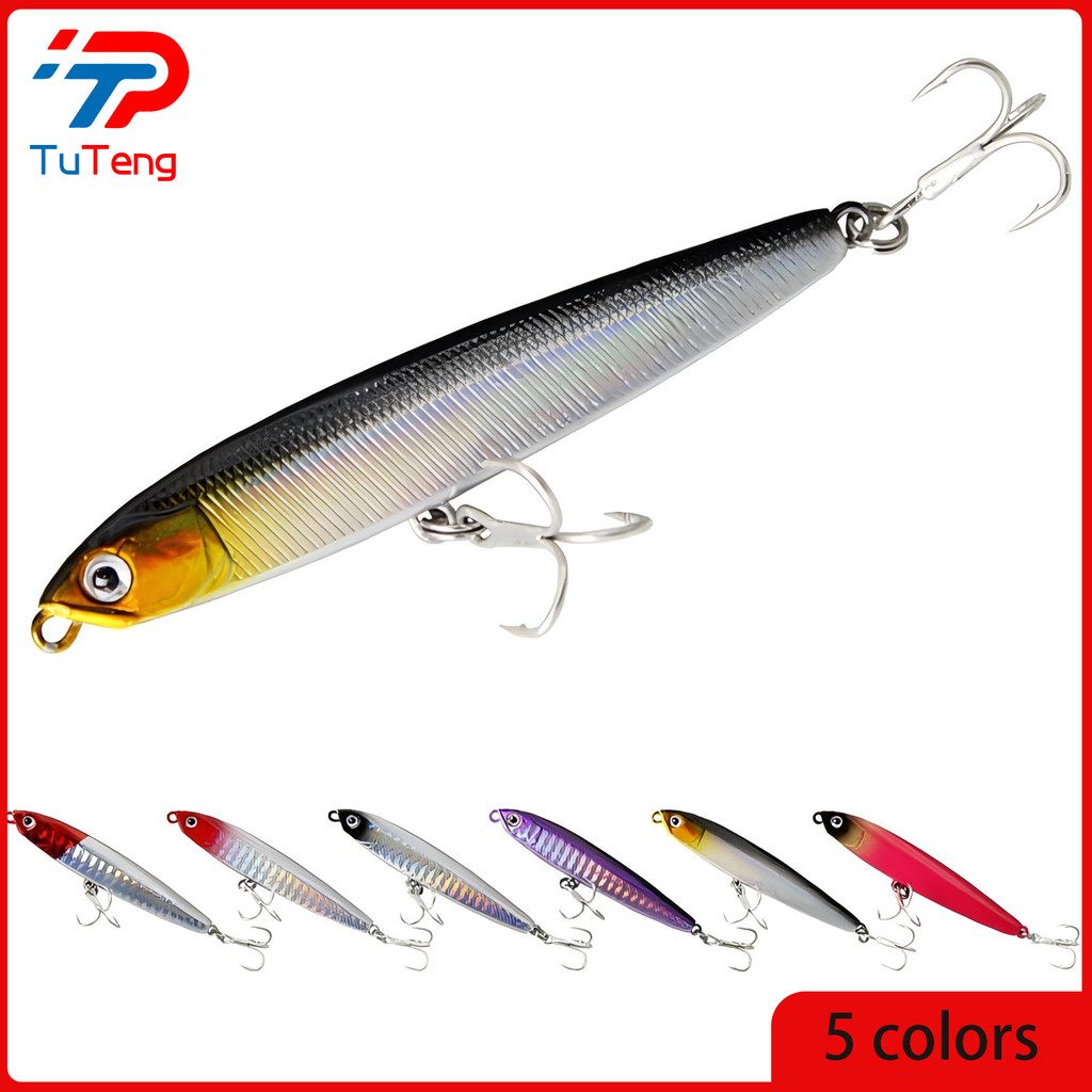 จมอยู่ใต้น้ำดินสอโยนล่อโยนล่อช้าจมด้วยเสียงลูกปัด topmouth Culter Weaver สุนัขปลาช่อนกองทัพปลา
