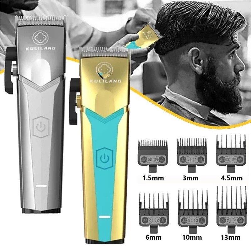 2024 ใหม่ Madeshow HULIANG R66/R55 ผม clipper professional ร้านตัดผม clipper 7200rpm ผม clipper ไร้สายตัดผมเครื่องมือ clipper สําหรับชาย
