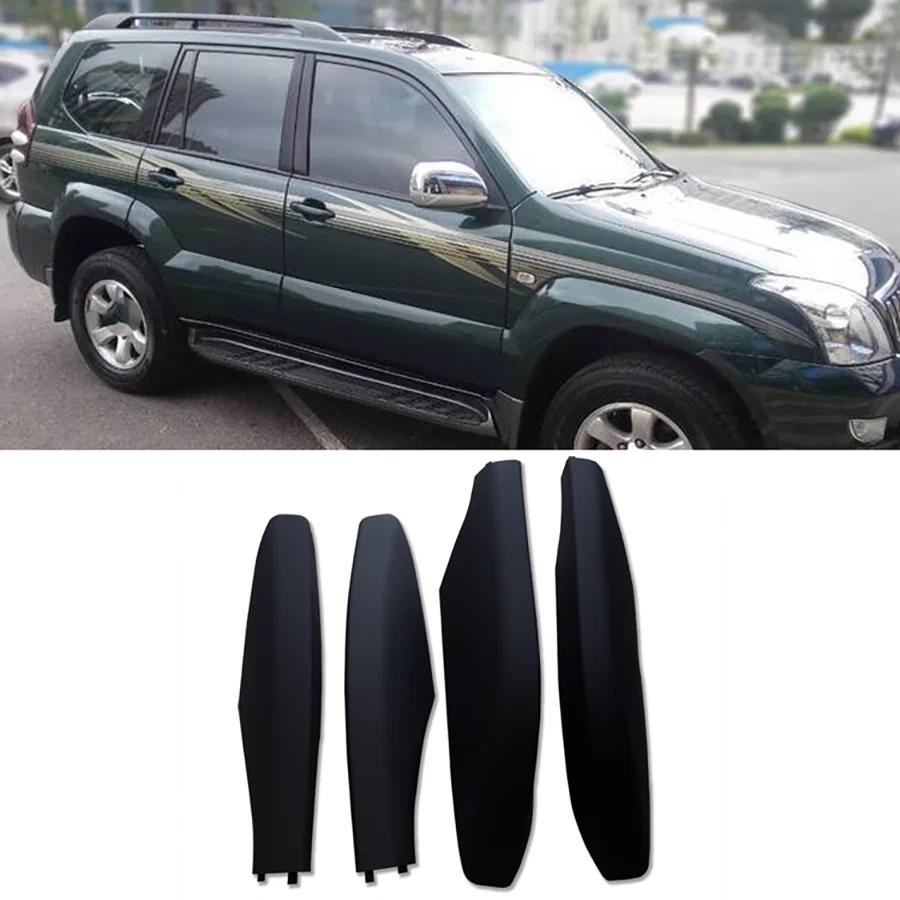 1 PC แร็คหลังคารถ Rail Cap End ตกแต่งฝาครอบเปลี่ยนสําหรับ Toyota Land Cruiser Prado LC120 FJ120 2003 2004 2005-2009