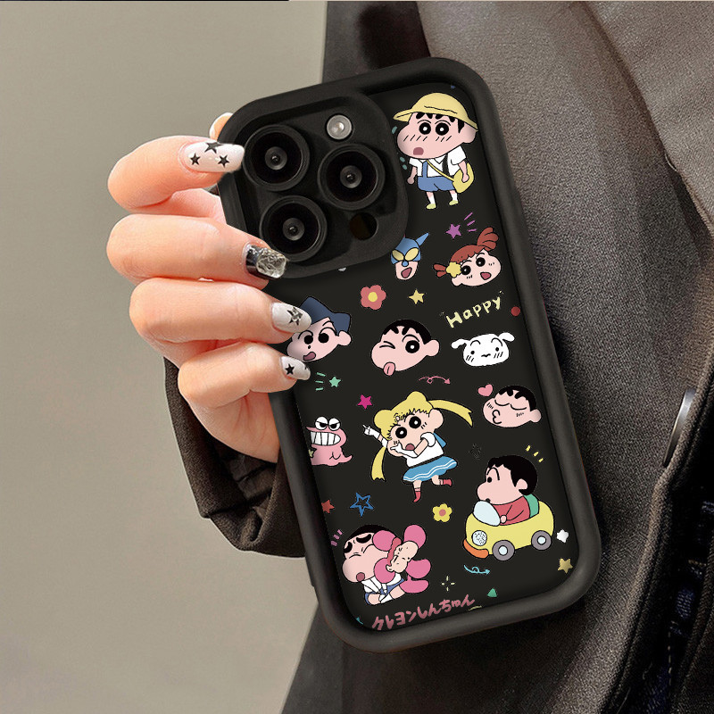 ใช้ได้กับ OPPO A7 A15 A3S A9 2020 A54 A16 A31 A36 A76 A17K A57 A38 เคสโทรศัพท์ซิลิโคนน่ารัก เด็กน้อยน่ารัก - รูปที่ 6