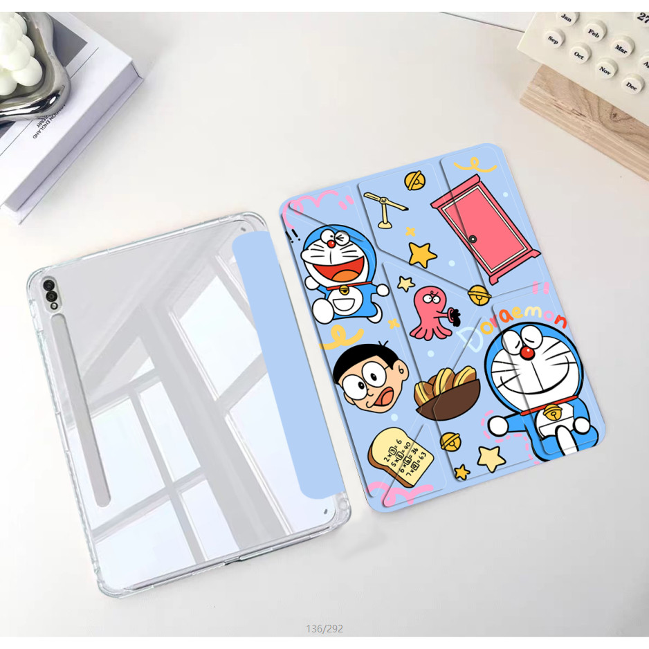 case for Galaxy Tab  S6 lite S7/S8/S9/S9FE  A8/A9/A9+ S9+/S9FE+/S10+ S9 ultra 14.6  หลังโปร่งใส กรณีแท็บเล็ต
