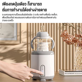 doudou เครื่องขับเขยีนมด้วยวินมอเล็กทริก เครื่องจัดเตรียมนมอัตโนมัติ เครื่องขับเขยีนมสำหรับเด็ก เครื่องผสมผงแปรรูป